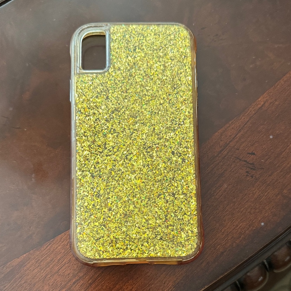 Glittery Gold Phone Case